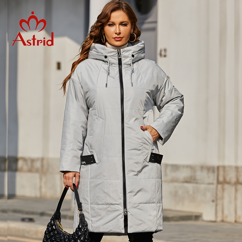 Women'S Fashion Quilted Jacket - Astrid 2022 весенние женские парки размера