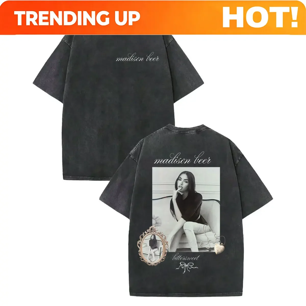Women'S Fashion Graphic Tees - Футболка с индивидуальным дизайном, винтажная, с