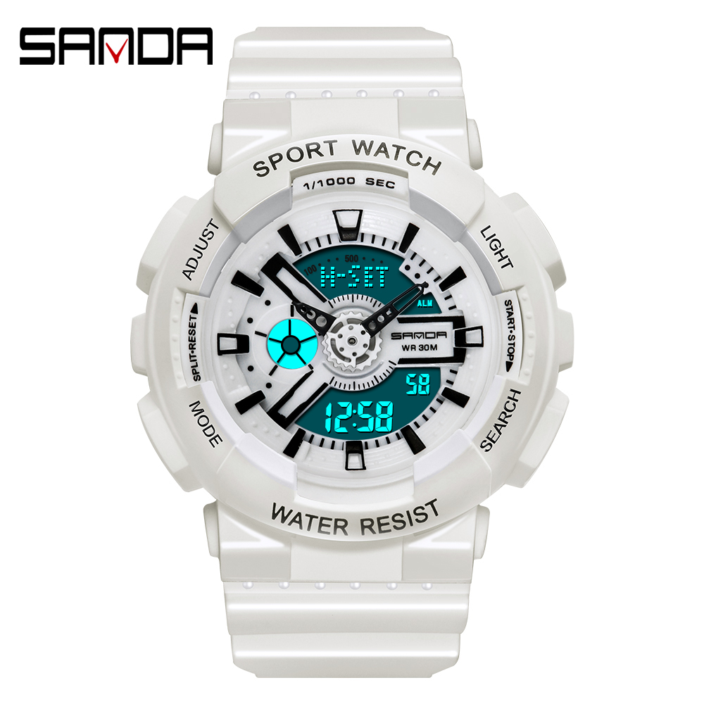Women'S Fashion Digital Watch - Часы наручные Sanda женские цифровые, модные