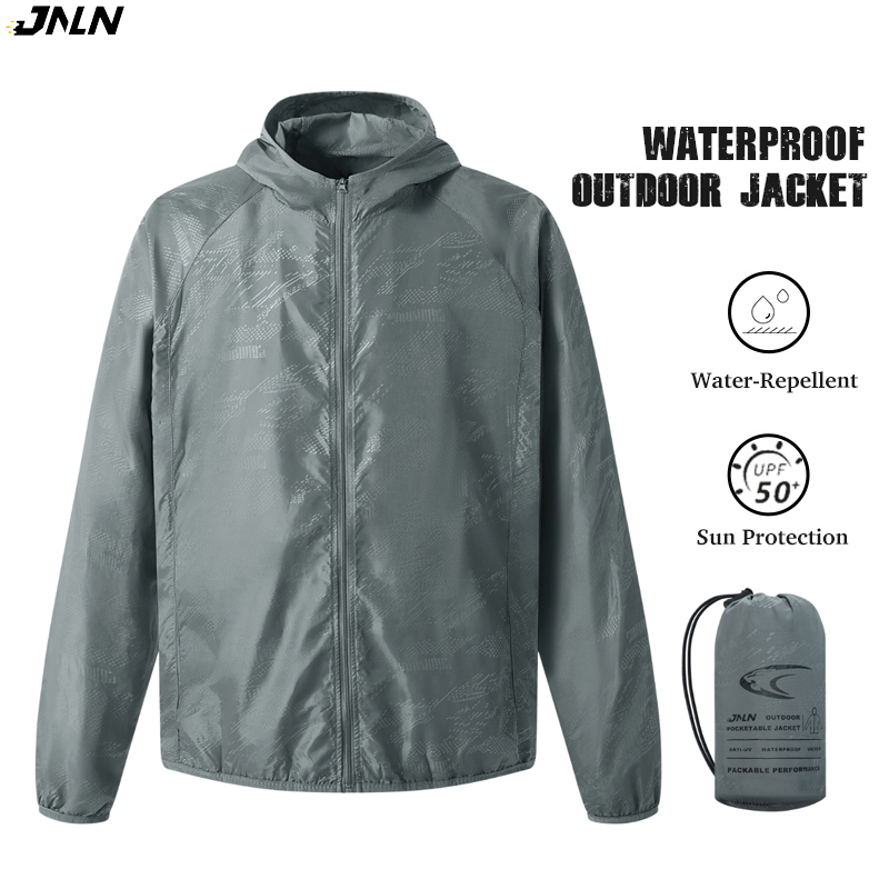 Women'S Fashion Rain Jacket - JNLN мужская и женская водонепроницаемая походная