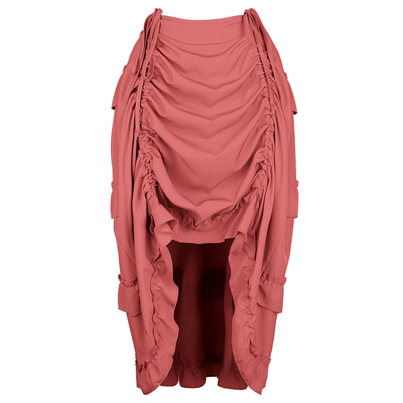 Pleated Skirt Women - Корсет в стиле стимпанк готика с