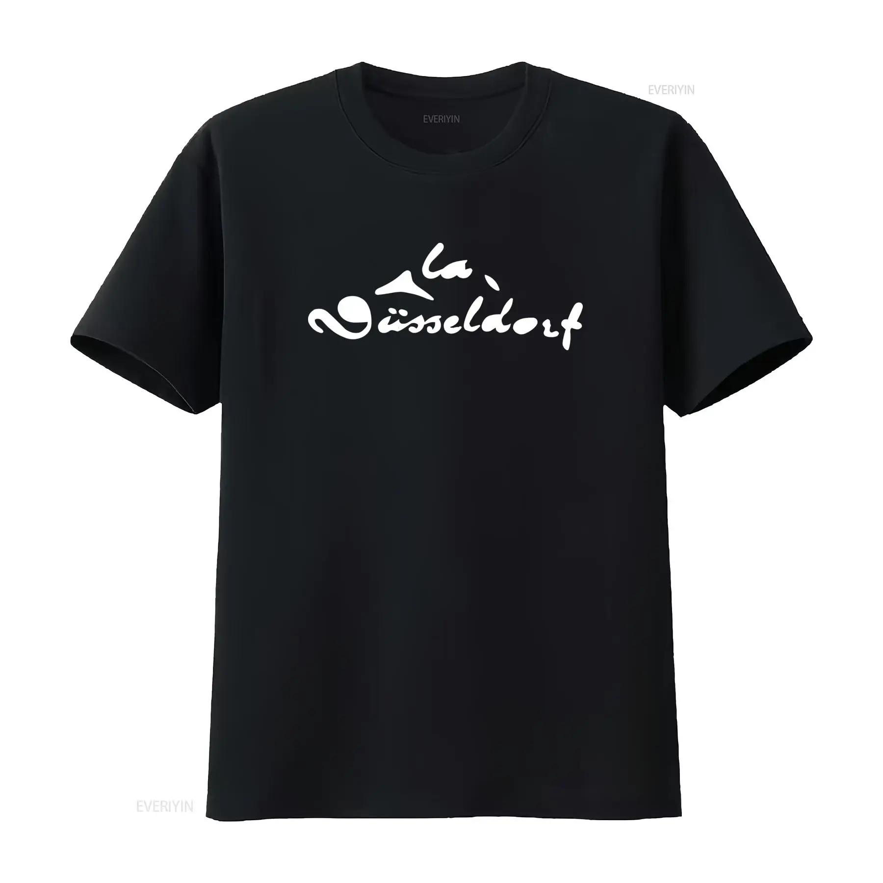 Women'S Fashion Graphic Tees - Модная футболка La Dusseldorf для мужчин