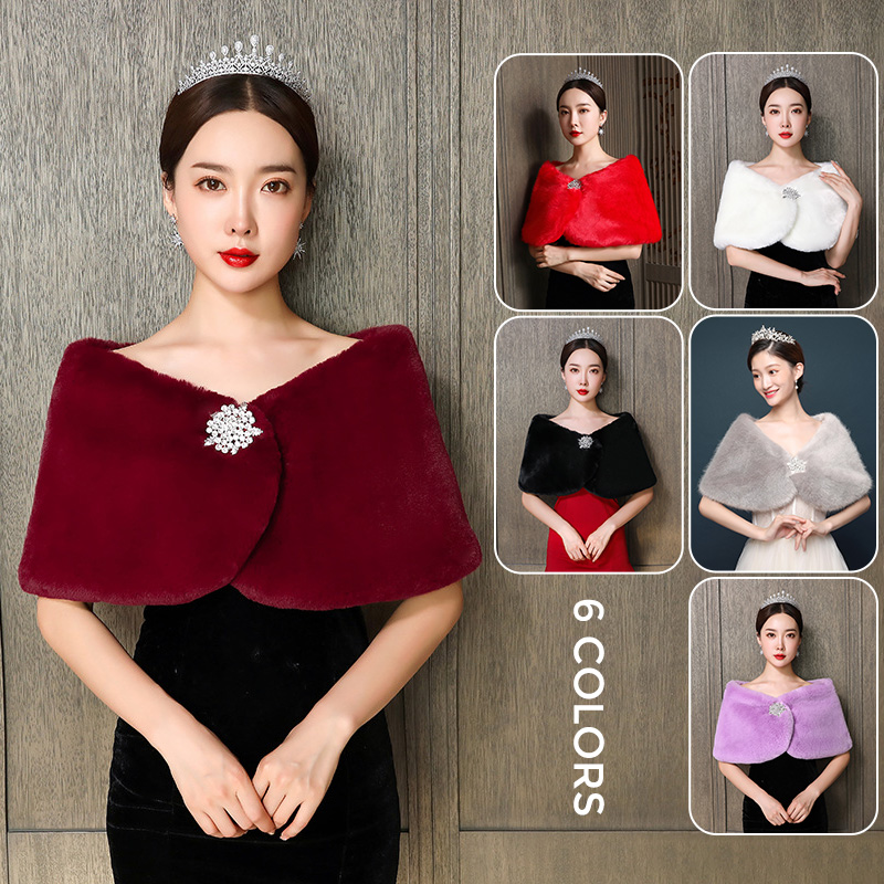 Women'S Fashion Essentials - Женская свадебная шаль, свадебная накидка из