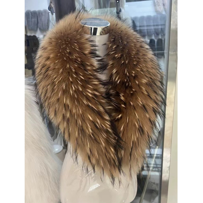 Women'S Fashion Essentials - Женский зимний меховой воротник с меховым