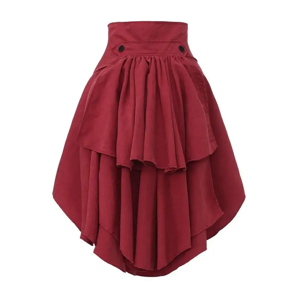 Женский панк-фрак в стиле Рене – обзор и цена Pleated Skirt Women