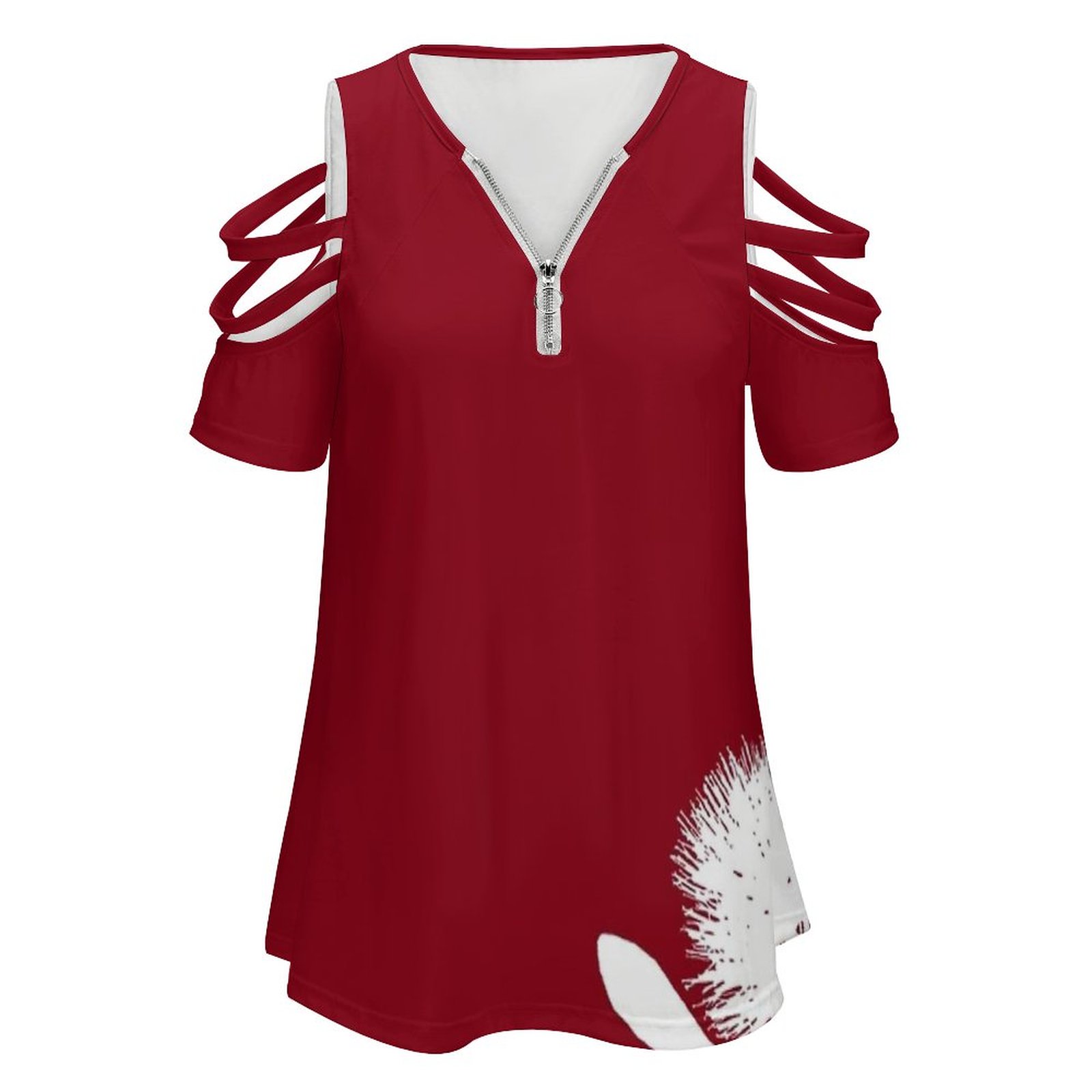 Pohutukawa-White On Red Женски – обзор и цена Women Fashion Nz