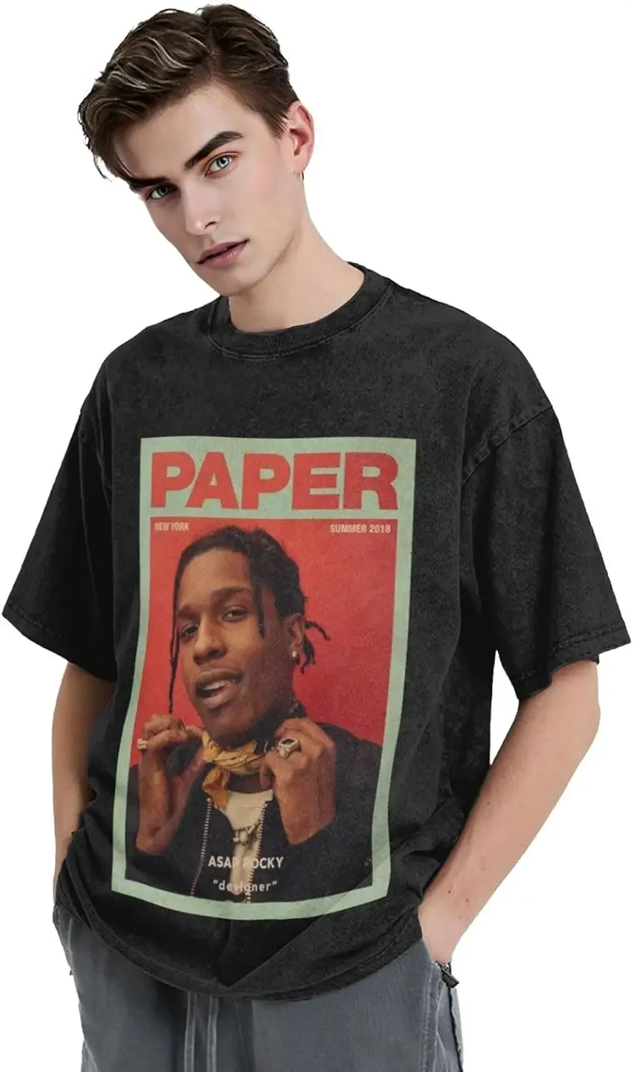 Винтажная футболка ASAP ROCKY  – обзор и цена Women'S Fashion Graphic Tees