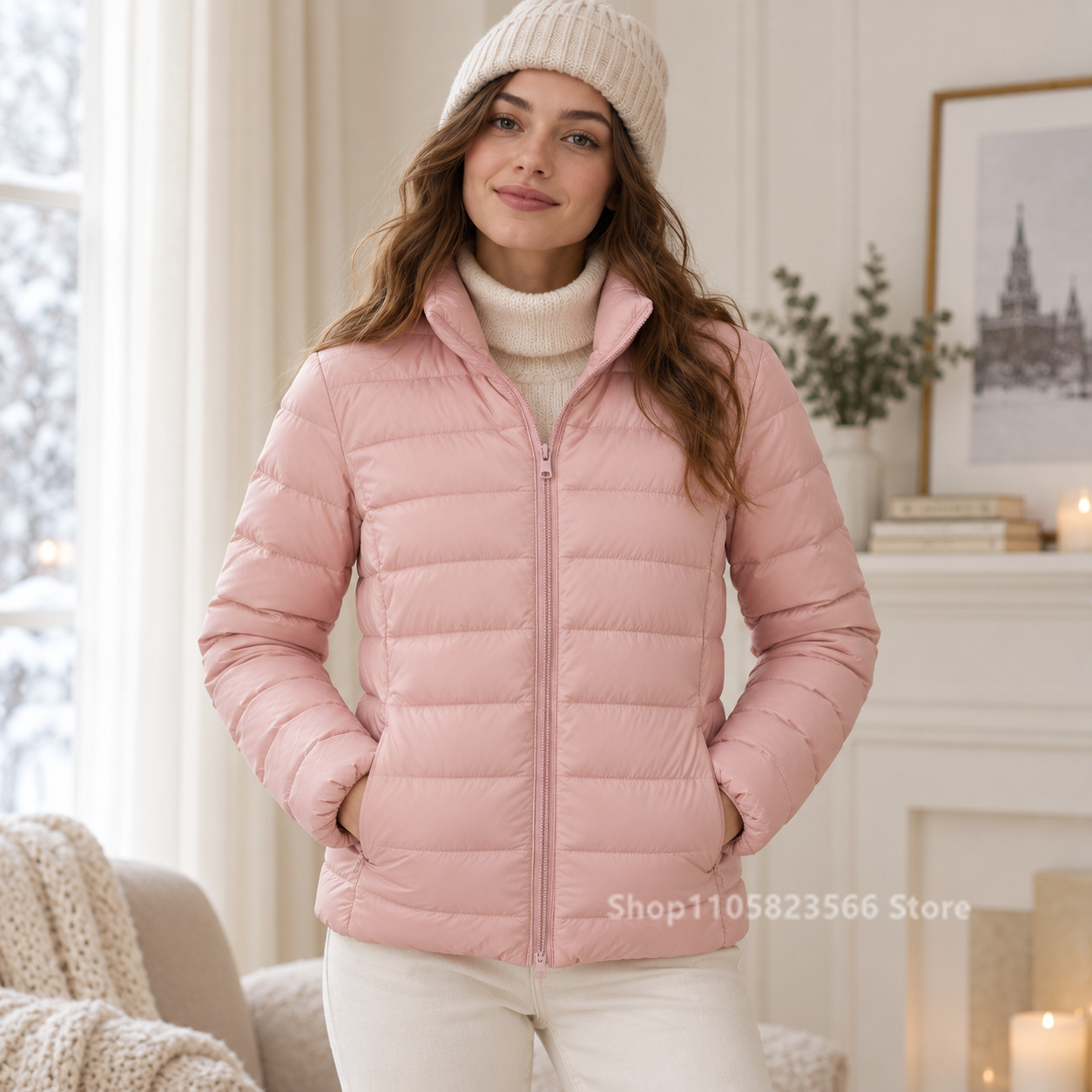Женская осенне-зимняя повседне – обзор и цена Women'S Fashion Quilted Jacket