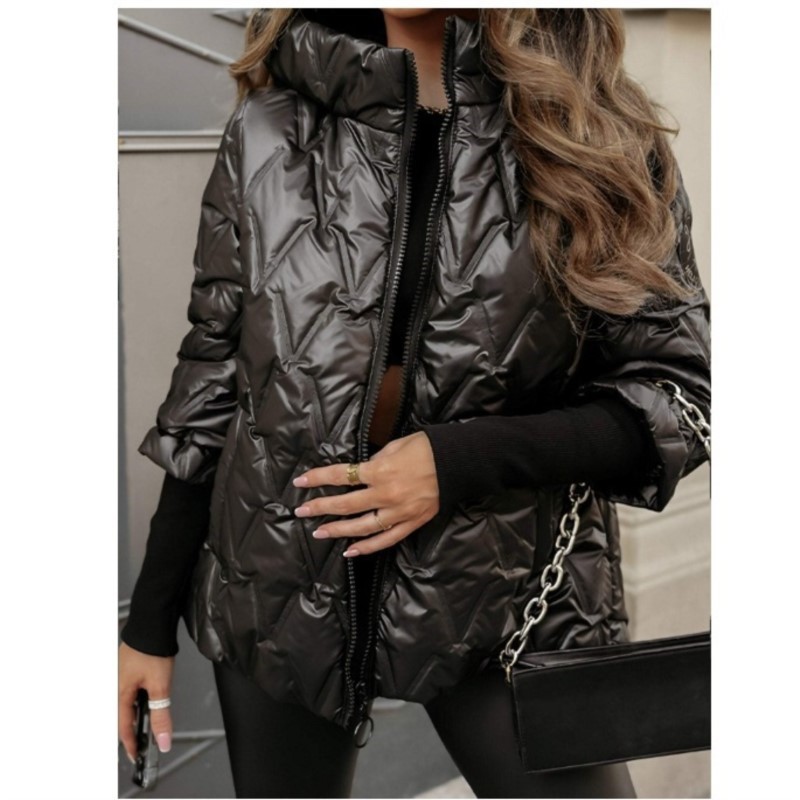 Уличная мода, стеганое пальто  – обзор и цена Women'S Fashion Quilted Jacket