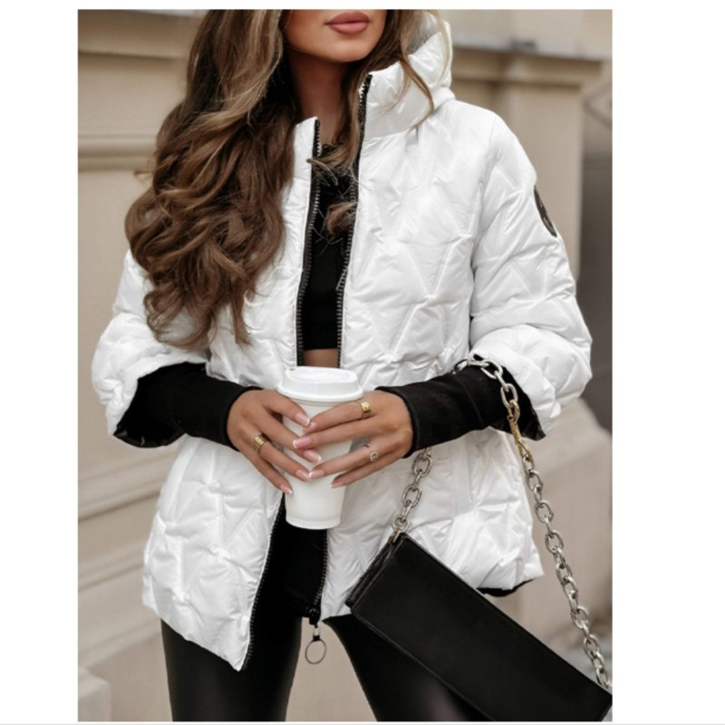 Уличная мода, стеганое пальто  – обзор и цена Women'S Fashion Quilted Jacket