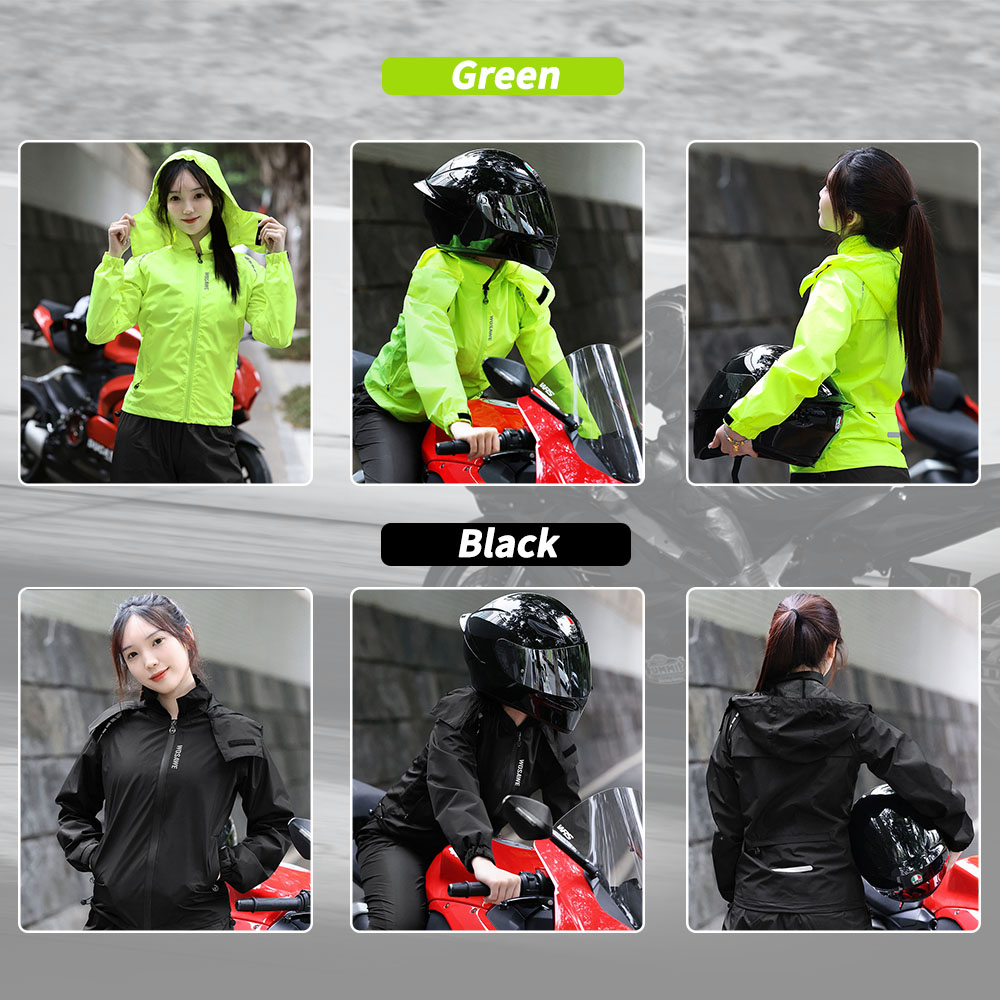Велосипедный дождевик WOSAWE,  – обзор и цена Women'S Fashion Rain Jacket