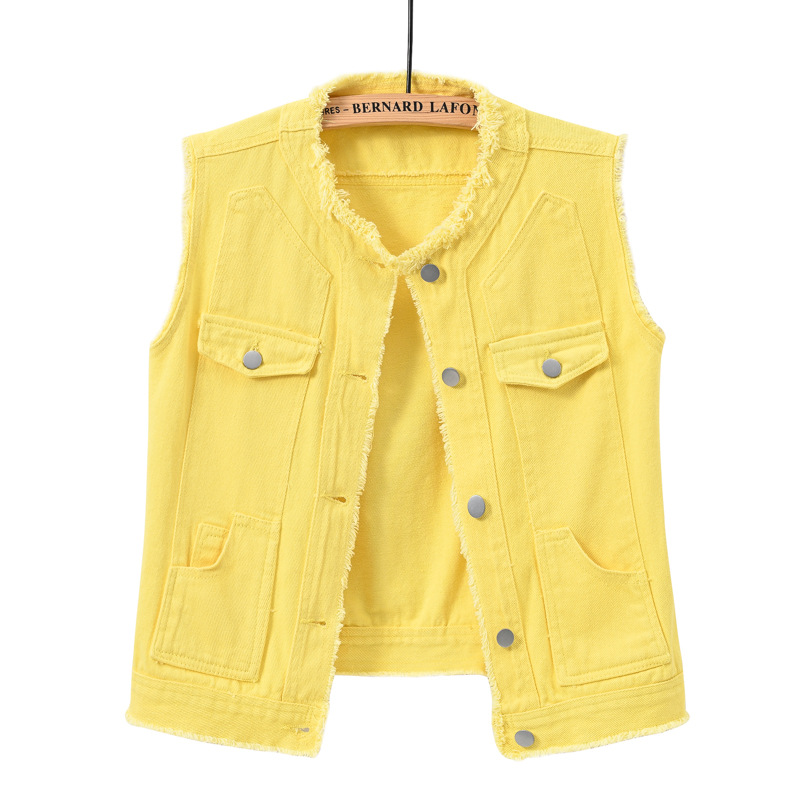 Женский джинсовый жилет без ру – обзор и цена Women'S Fashion Vest Tops