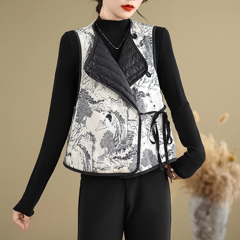 Женский хлопковый жилет, куртк – обзор и цена Women'S Fashion Quilted Jacket