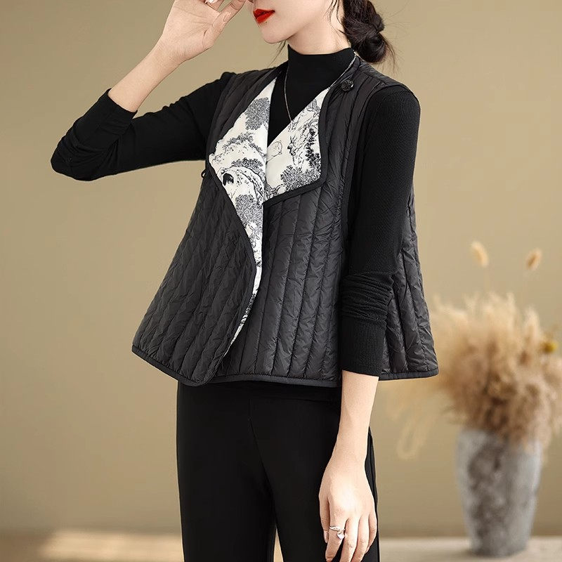 Женский хлопковый жилет, куртк – обзор и цена Women'S Fashion Quilted Jacket