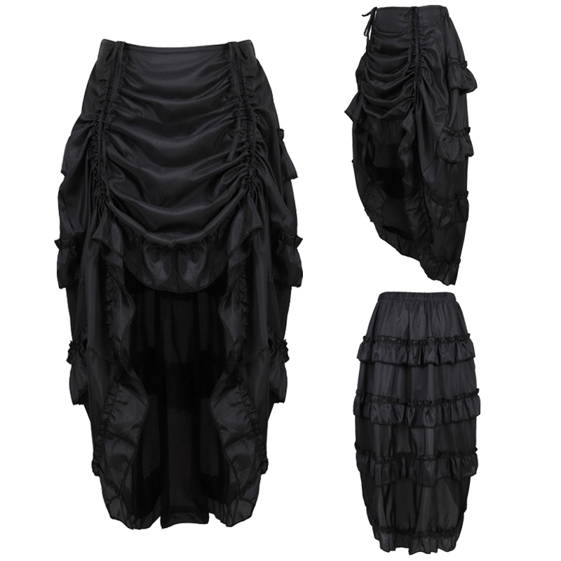 Корсет в стиле стимпанк готика – обзор и цена Pleated Skirt Women