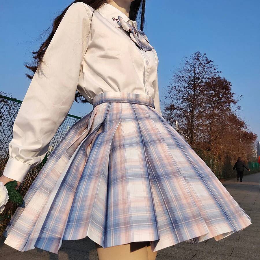 Женские мини-юбки Jk, японская – обзор и цена Pleated Skirt Women