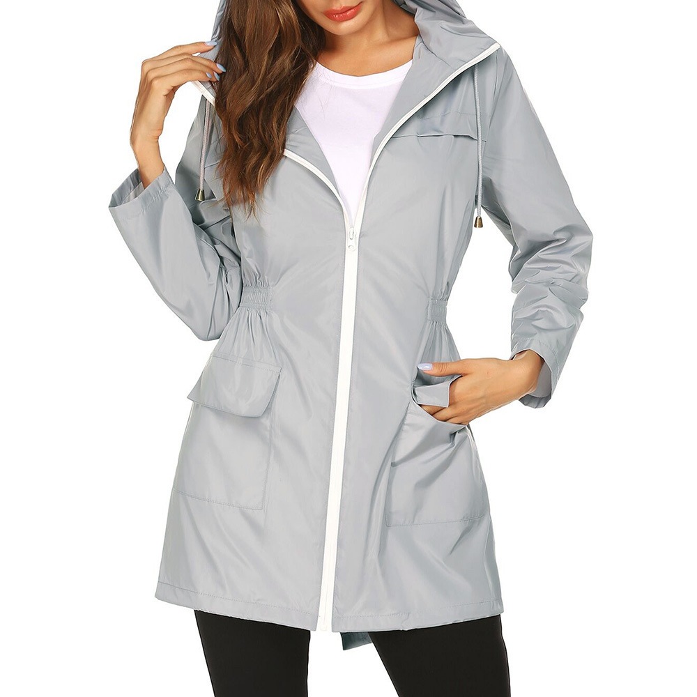 Женская модная Всесезонная ули – обзор и цена Women'S Fashion Rain Jacket