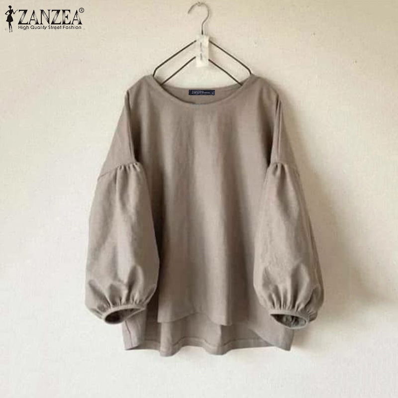 Женские повседневные блузки ZA – обзор и цена Puff Sleeve Blouse