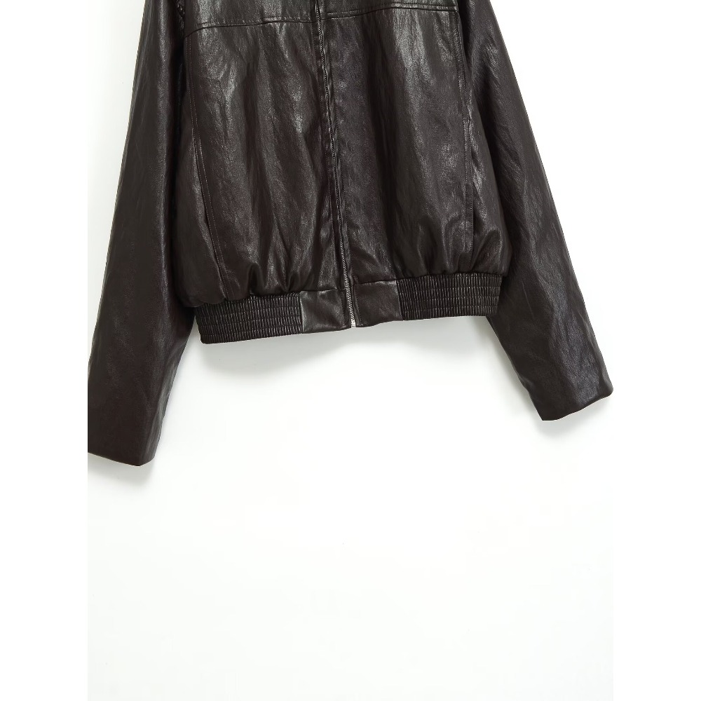 Элегантные модные укороченные  – обзор и цена Women'S Fashion Bomber Jacket