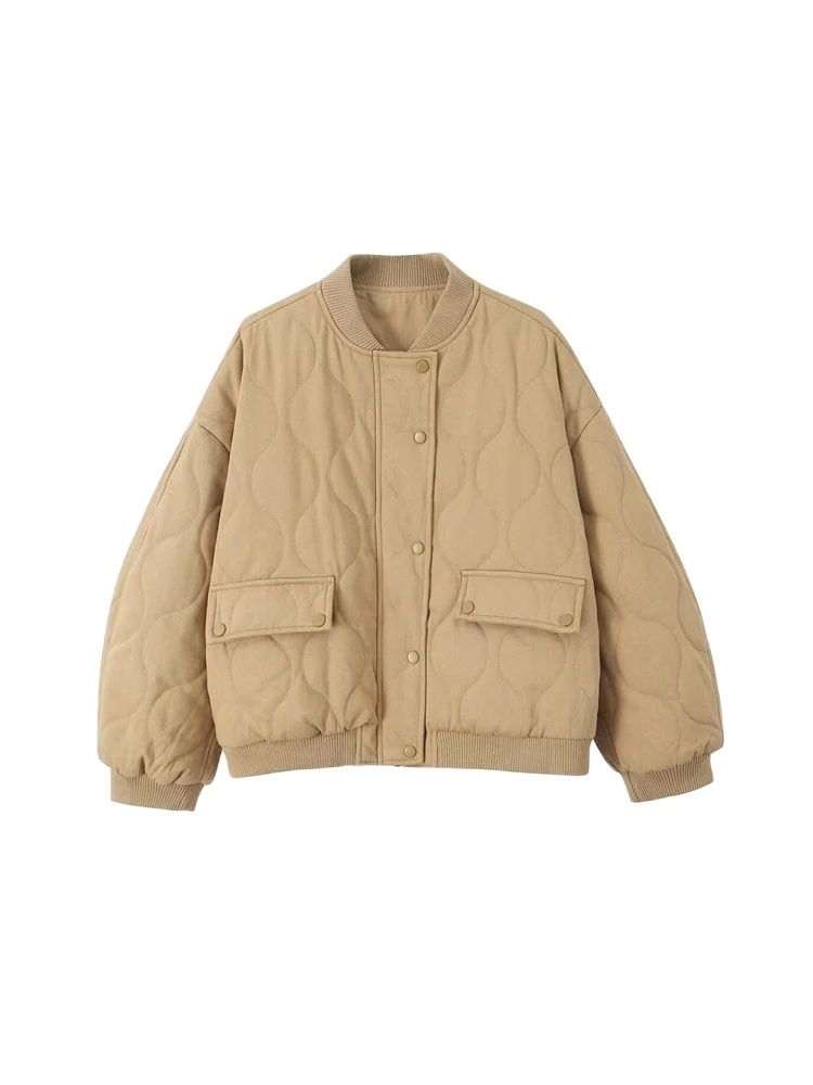Женская мода, большие толстые  – обзор и цена Women'S Fashion Quilted Jacket
