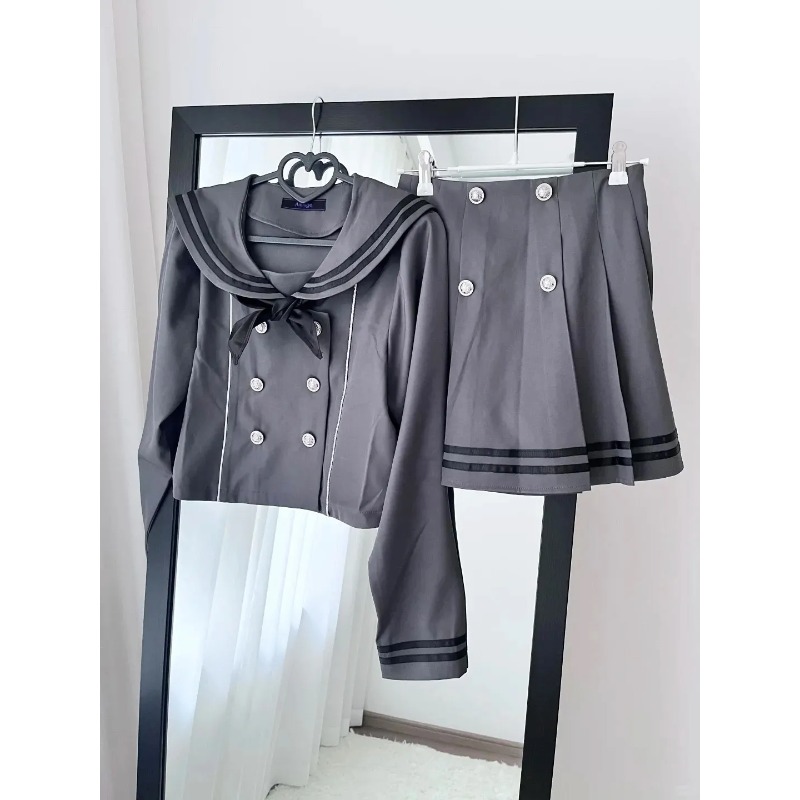 Японский субкультурный ретро к – обзор и цена Pleated Skirt Women