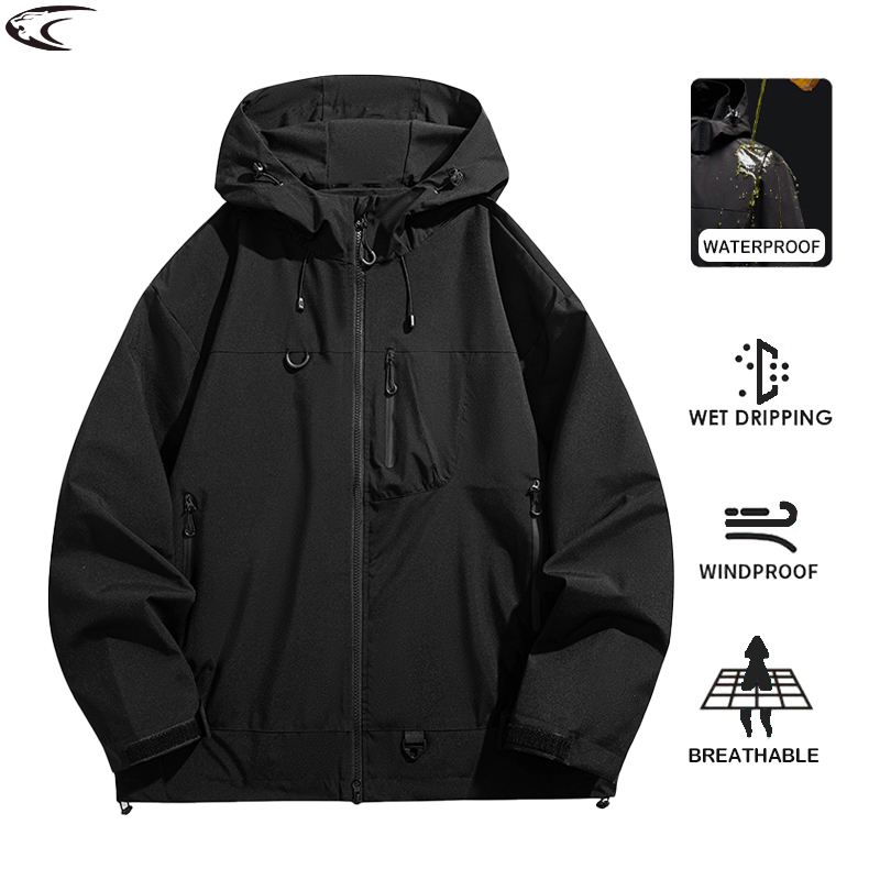 LNGXO Водонепроницаемая ветров – обзор и цена Women'S Fashion Rain Jacket